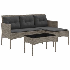 vidaXL &Sigma;&epsilon;&tau; &Kappa;&alpha;&nu;&alpha;&pi;έ &Kappa;ή&pi;&omicron;&upsilon; &mu;&epsilon; &mu;&alpha;&xi;&iota;&lambda;ά&rho;&iota; 2 pcs &sigma;&upsilon;&nu;&theta;&epsilon;&tau;&iota;&kappa;ό &rho;&alpha;&tau;ά&nu;