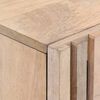 vidaXL Κομοδίνο 40 x 34 x 46 εκ. από Μασίφ Ξεβαμμένο Ξύλο Μάνγκο