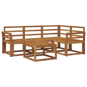 vidaXL &Sigma;&epsilon;&iota;&rho;ά &Kappa;&alpha;&nu;&alpha;&pi;έ &Epsilon;&xi;&omega;&tau;&epsilon;&rho;&iota;&kappa;&omicron;ύ 5 pcs &Phi;&upsilon;&sigma;&iota;&kappa;ό &Sigma;&tau;&epsilon;&rho;&epsilon;ό &Xi;ύ&lambda;&omicron; &Alpha;&kappa;&alpha;&kappa;ί&alpha;&sigmaf;