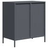 vidaXL Ντουλάπι Ανθρακί 68x39x73,5 εκ. από Χάλυβα Ψυχρής Έλασης