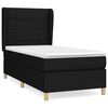 vidaXL &Kappa;&rho;&epsilon;&beta;ά&tau;&iota; Boxspring &mu;&epsilon; &Sigma;&tau;&rho;ώ&mu;&alpha; &Mu;&alpha;ύ&rho;&omicron; 90x190 &epsilon;&kappa;.&Upsilon;&phi;&alpha;&sigma;&mu;ά&tau;&iota;&nu;&omicron;
