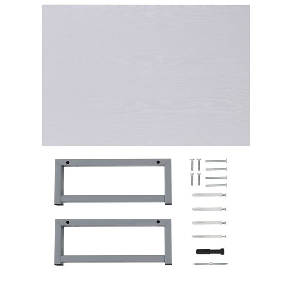 vidaXL Έπιπλο Μπάνιου Λευκό 60 x 40 x 16,3 εκ.