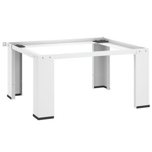 vidaXL Βάση Στήριξης Πλυντηρίου Ρούχων Λευκή