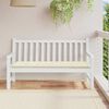 vidaXL Μαξιλάρι Πάγκου Κήπου Κρεμ 150x50x4 εκ. Ύφασμα Oxford