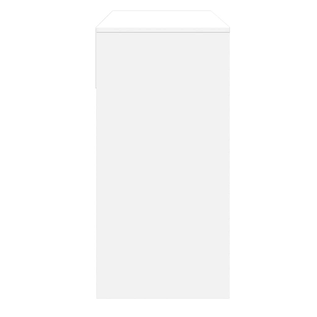 vidaXL Μπουντουάρ με Καθρέφτη Λευκό 80 x 39 x 80 εκ.