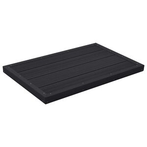 vidaXL &Pi;&lambda;ά&kappa;&alpha; &beta;ά&sigma;&eta;&sigmaf; &nu;&tau;&omicron;&upsilon;&zeta;&iota;έ&rho;&alpha;&sigmaf; WPC &Mu;&alpha;ύ&rho;&omicron; 101 x 63 x 5,5 &epsilon;&kappa;.