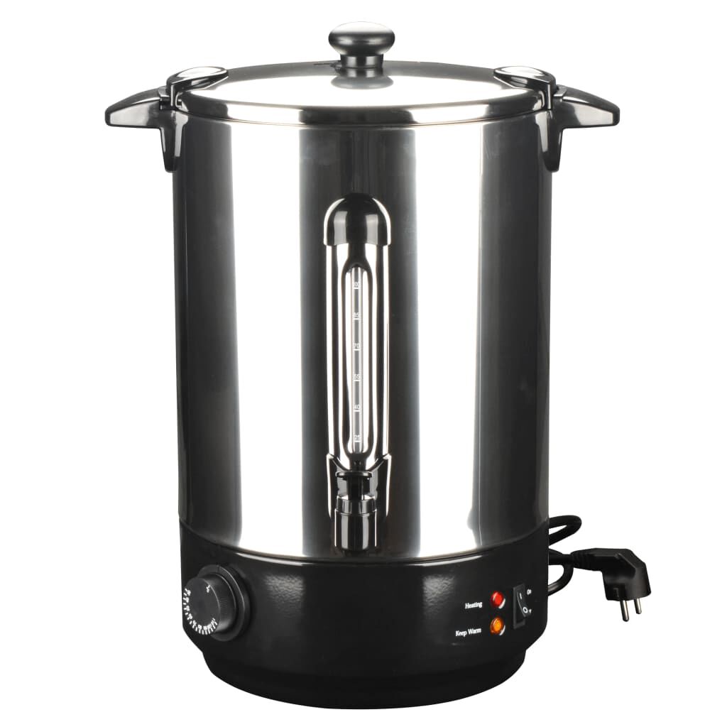 vidaXL Βραστήρας για Ζεστό Κρασί 2500 W 15 Λίτρων Ανοξείδωτο Ατσάλι