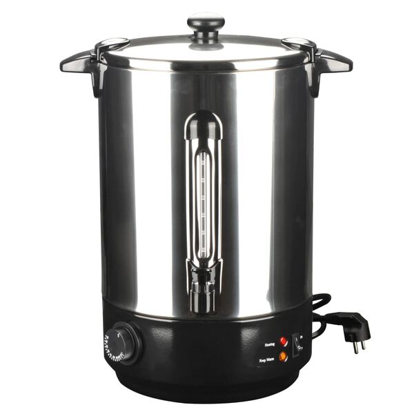 vidaXL Βραστήρας για Ζεστό Κρασί 2500 W 15 Λίτρων Ανοξείδωτο Ατσάλι