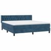 vidaXL &Kappa;&rho;&epsilon;&beta;ά&tau;&iota; Boxspring &mu;&epsilon; &Sigma;&tau;&rho;ώ&mu;&alpha; &Sigma;&kappa;&omicron;ύ&rho;&omicron; &Mu;&pi;&lambda;&epsilon; 180x200 &epsilon;&kappa;. &Beta;&epsilon;&lambda;&omicron;ύ&delta;&iota;&nu;&omicron;
