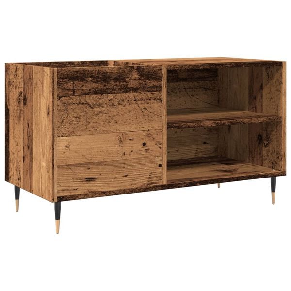 vidaXL Δισκοθήκη Παλιό Ξύλο 84,5 x 38 x 48 εκ. από Επεξεργασμένο Ξύλο