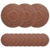 vidaXL &Pi;&lambda;&alpha;&kappa;ά&kappa;&iota;&alpha; &alpha;&pi;ό &theta;&alpha;&lambda;ά&sigma;&sigma;&iota;&omicron; &chi;ό&rho;&tau;&omicron; 12 pcs &Kappa;&alpha;&phi;έ &Oslash; 30 cm