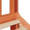 vidaXL Κρεβάτι Βιβλιοθήκη Χωρίς Στρώμα 75x190 εκ Μασίφ Ξύλο Πεύκου