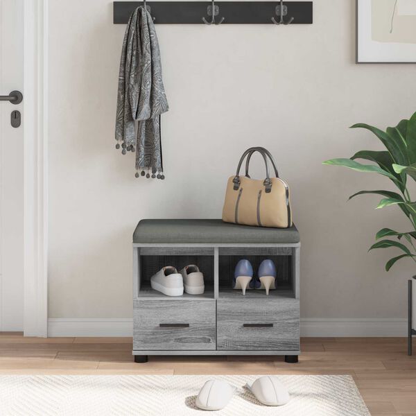 vidaXL &Pi;&alpha;&gamma;&kappa;ά&kappa;&iota; &Chi;&alpha;&lambda;&omega;&rho;ί&omicron;&upsilon; &mu;&epsilon; &mu;&alpha;&xi;&iota;&lambda;ά&rho;&iota; &Gamma;&kappa;&rho;ί&zeta;&omicron; &Sigma;&omicron;&nu;&omicron;&mu;&alpha; 60 x 38 x 46 &epsilon;&kappa;