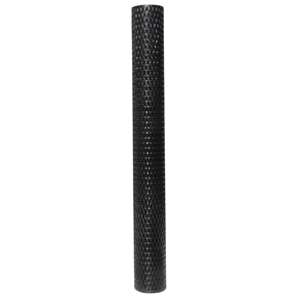 vidaXL Διαχωριστικό Βεράντας Μαύρο 400 x 90 εκ. από Συνθετικό Ρατάν