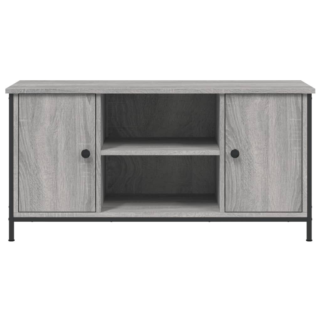 vidaXL Έπιπλο Τηλεόρασης Γκρι Sonoma 100x40x50 εκ. από Επεξεργ. Ξύλο