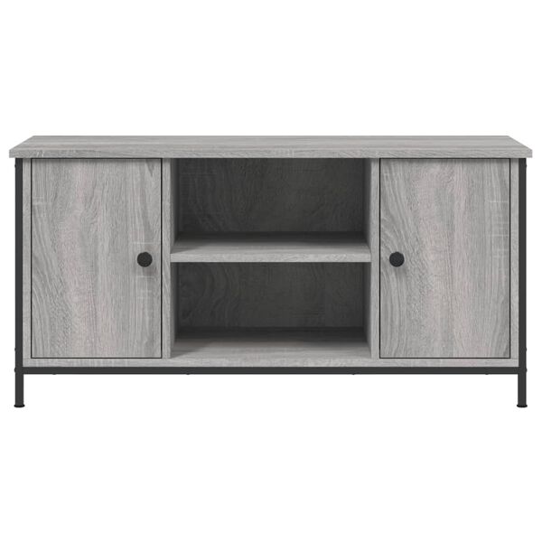 vidaXL Έπιπλο Τηλεόρασης Γκρι Sonoma 100x40x50 εκ. από Επεξεργ. Ξύλο