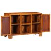 vidaXL Sideboard Πολύχρωμο 90x35x60 μασίφ ξύλο ακακίας