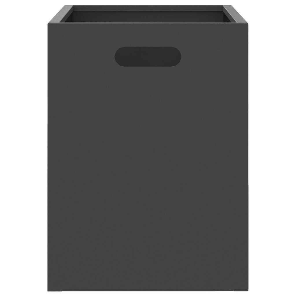 vidaXL Εστία Φωτιάς Ορθογώνια Μαύρη 50x30x40 εκ. Ατσάλι