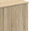 vidaXL Ντουλάπι Μπάνιου με ράφι με πόρτα Sonoma Δρυς 61 x 35 x 64 εκ.