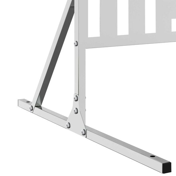 vidaXL Παρτίδα Ιδιωτικότητας 180 cm Γαλβανισμένος Χάλυβας
