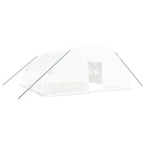 vidaXL &Theta;&epsilon;&rho;&mu;&omicron;&kappa;ή&pi;&iota;&omicron; &mu;&epsilon; &Alpha;&tau;&sigma;ά&lambda;&iota;&nu;&omicron; &Pi;&lambda;&alpha;ί&sigma;&iota;&omicron; &Lambda;&epsilon;&upsilon;&kappa;ό 36 &mu;&sup2; 6 x 6 x 2,85 &mu;.