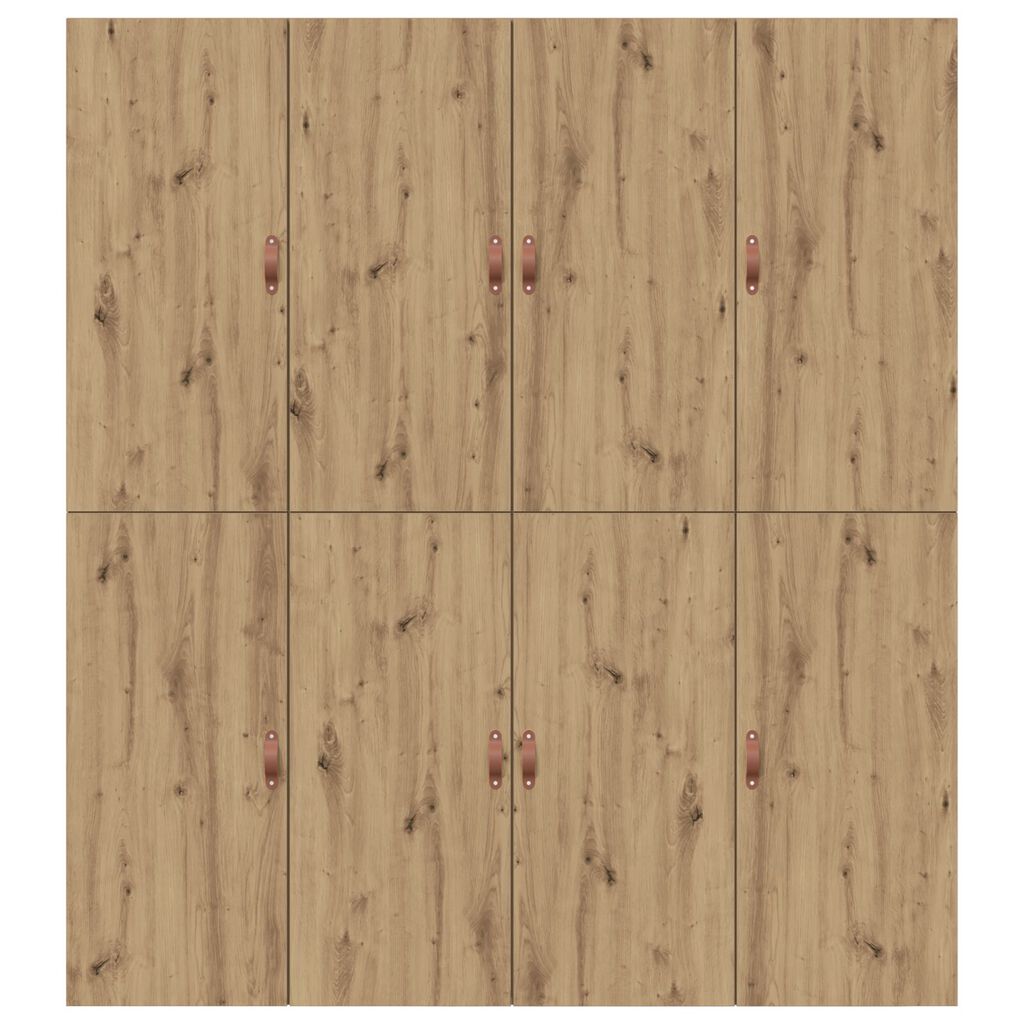 vidaXL Κρεβάτι Αποθήκης Artisan Oak 180x200 εκ.