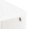 vidaXL Πλαϊνά ντουλάπια 4 τεμ. ODDA 40x24x79 εκ. από Μασίφ Ξύλο Πεύκου
