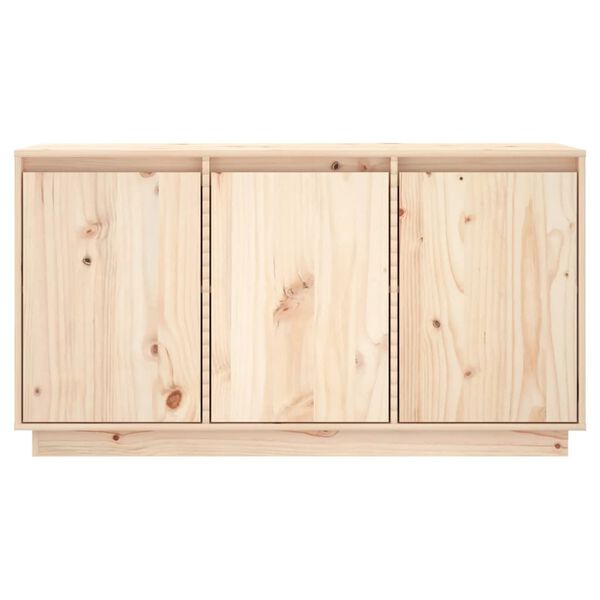 vidaXL Ντουλάπι 111x34x60 εκ. από Μασίφ Ξύλο Πεύκου