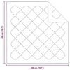 vidaXL Κουβέρτες & Παπλώματα Λευκό 200 x 200 cm Μικροΐνες