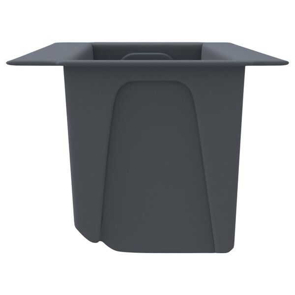 vidaXL Ζαρντινιέρες για Ευρωπαλέτες 12 τεμ. Γκρι 36x13,5x9,5 εκ. PP
