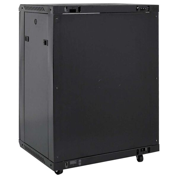vidaXL Καμπίνα Δικτύου με Περιστ. Πόδια 15U 19" IP20 60x45x86 εκ.