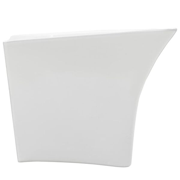 vidaXL Νιπτήρας Επιτοίχιος Λευκός 530 x 440 x 370 χιλ. Κεραμικός