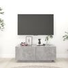 vidaXL Έπιπλο Τηλεόρασης Γκρι Σκυρ. 100x35x40 εκ. Επεξ. Ξύλο