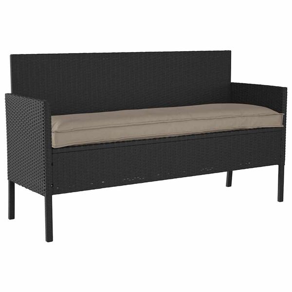 vidaXL Μαξιλάρι παλέτας για πάγκο Taupe 150 x 40 x 8 εκ. Ύφασμα Oxford