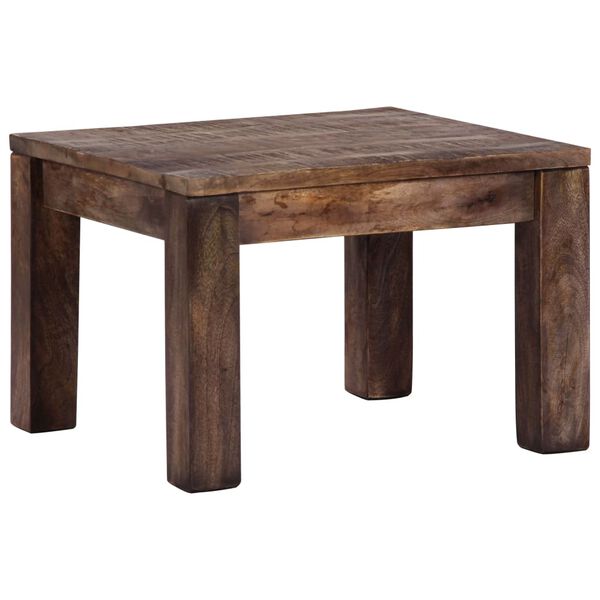 vidaXL Τραπεζάκι Σαλονιού 50 x 50 x 35 εκ. από Μασίφ Ξύλο Μάνγκο