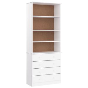 vidaXL &Beta;&iota;&beta;&lambda;&iota;&omicron;&theta;ή&kappa;&eta; &mu;&epsilon; &Sigma;&upsilon;&rho;&tau;ά&rho;&iota;&alpha; ALTA &Lambda;&epsilon;&upsilon;&kappa;ή 77x35x186,5 &epsilon;&kappa;. &Mu;&alpha;&sigma;ί&phi; &Pi;&epsilon;ύ&kappa;&omicron;