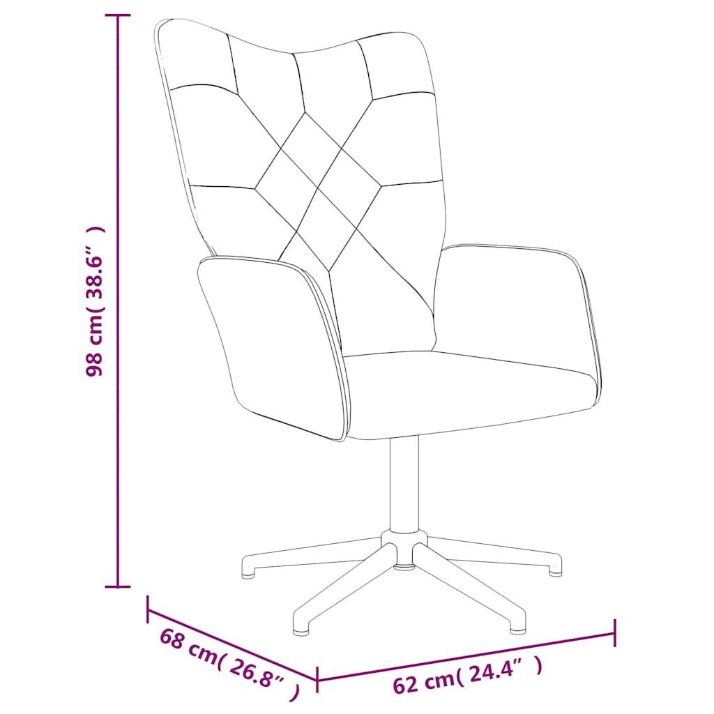 vidaXL Πολυθρόνα Relax Σχέδιο Patchwork Υφασμάτινη με Σκαμπό