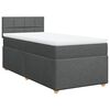 vidaXL &Kappa;&rho;&epsilon;&beta;ά&tau;&iota; Boxspring &mu;&epsilon; &Sigma;&tau;&rho;ώ&mu;&alpha; &Sigma;&kappa;&omicron;ύ&rho;&omicron; &Gamma;&kappa;&rho;&iota; Single &Upsilon;&phi;&alpha;&sigma;&mu;ά&tau;&iota;&nu;&alpha;