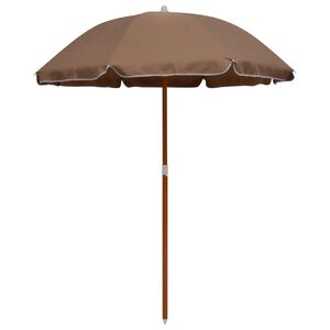 vidaXL &Omicron;&mu;&pi;&rho;έ&lambda;&alpha; &Kappa;ή&pi;&omicron;&upsilon; &Chi;&rho;ώ&mu;&alpha; Taupe 180 &epsilon;&kappa;. &mu;&epsilon; &Alpha;&tau;&sigma;ά&lambda;&iota;&nu;&omicron; &Iota;&sigma;&tau;ό