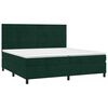 vidaXL &Kappa;&rho;&epsilon;&beta;ά&tau;&iota; Boxspring &mu;&epsilon; &Sigma;&tau;&rho;ώ&mu;&alpha; &Sigma;&kappa;&omicron;ύ&rho;&omicron; &Pi;&rho;ά&sigma;&iota;&nu;&omicron; 200x200&epsilon;&kappa;. &Beta;&epsilon;&lambda;&omicron;ύ&delta;&iota;&nu;&omicron;