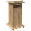 vidaXL &Pi;&lambda;&alpha;&tau;&phi;ό&rho;&mu;&alpha; Artisan Oak &Epsilon;&pi;&epsilon;&xi;&epsilon;&rho;&gamma;&alpha;&sigma;&mu;έ&nu;&omicron; &xi;ύ&lambda;&omicron; 55 x 55 x 107 cm