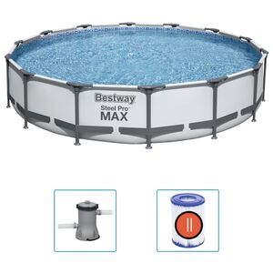 Bestway &Sigma;&epsilon;&tau; &Pi;&iota;&sigma;ί&nu;&alpha;&sigmaf; Steel Pro MAX 427 x 84 &epsilon;&kappa;.