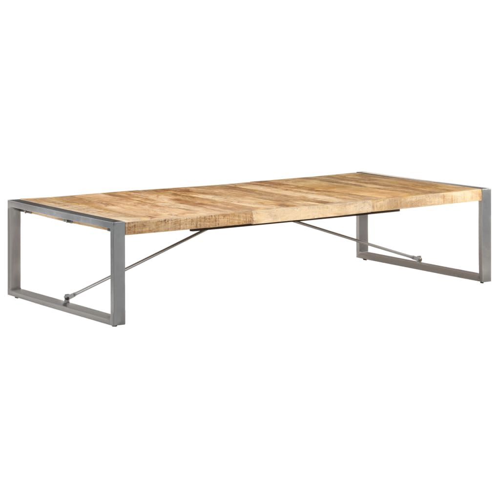 vidaXL Τραπεζάκι Σαλονιού 180 x 90 x 40 εκ. Ακατέργαστο Ξύλο Μάνγκο