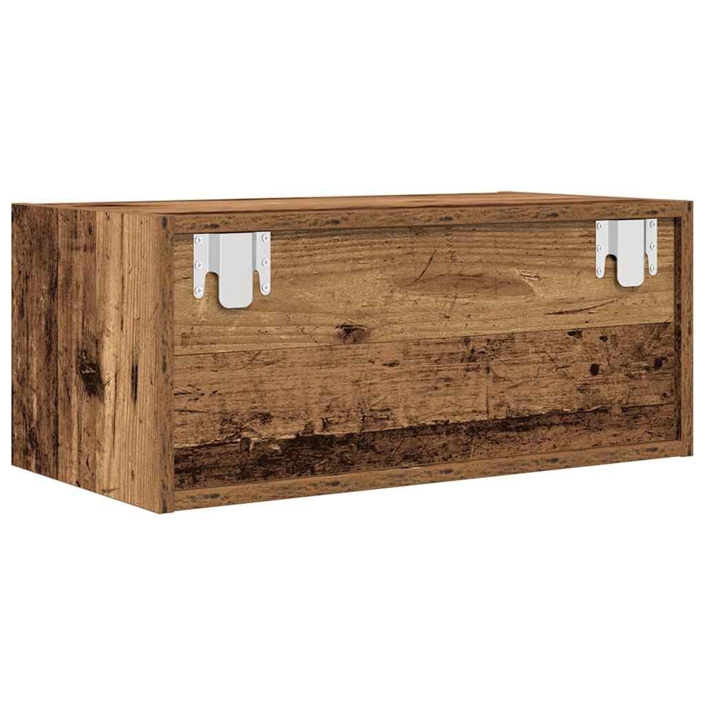 vidaXL Έπιπλο Τηλεόρασης Παλιό ξύλο 60x31x25,5 εκ. Επεξεργασμένο Ξύλο