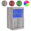 vidaXL &Mu;&pi;&omicron;&upsilon;&phi;έ&sigmaf; &mu;&epsilon; LED &Gamma;&kappa;&rho;&iota; Sonoma 41 x 37 x 67 &epsilon;&kappa;.