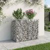 vidaXL &Alpha;&nu;&alpha;&sigma;&eta;&kappa;&omega;&mu;έ&nu;&omicron; &kappa;&rho;&epsilon;&beta;ά&tau;&iota; gabion &Alpha;&sigma;&eta;&mu;ί 100 x 50 x 80 &epsilon;&kappa;