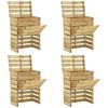 vidaXL &Sigma;&chi;ά&rho;&omega;&mu;&alpha; &Kappa;ή&pi;&omicron;&upsilon; 4 pcs &Pi;&rho;ά&sigma;&iota;&nu;&omicron; 110 x 58 x 113 &epsilon;&kappa; &Mu;&alpha;&sigma;ί&phi; &Xi;ύ&lambda;&omicron; &Pi;&epsilon;ύ&kappa;&omicron;&upsilon;