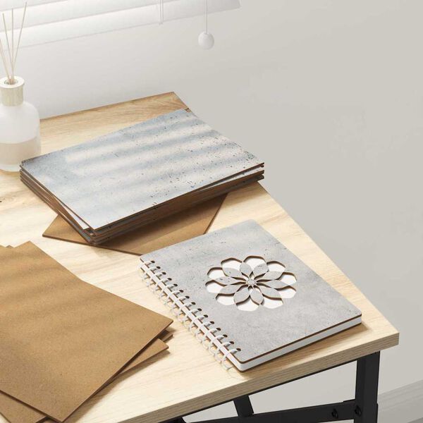 vidaXL &Delta;&iota;&alpha;&kappa;&omicron;&sigma;&mu;&eta;&tau;&iota;&kappa;ά &Pi;ά&nu;&epsilon;&lambda; 12 pcs &Sigma;&kappa;&upsilon;&rho;ό&delta;&epsilon;&mu;&alpha; &Gamma;&kappa;&rho;&iota; 15 x 21 x 0.27 &epsilon;&kappa;.