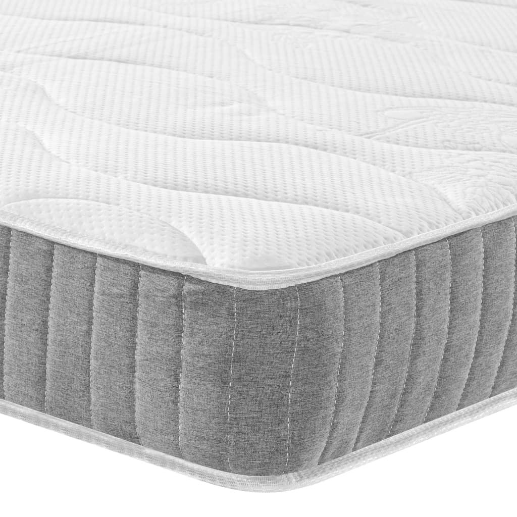 vidaXL Στρώμα με Pocket Springs Μεσαία Σκληρότητα 80 x 200 εκ.