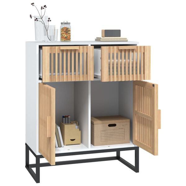 vidaXL Ντουλάπι Λευκό 60 x 30 x 75 εκ. από Επεξεργασμένο Ξύλο